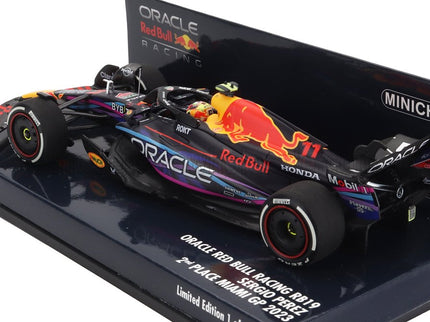 RED BULL | F1  RB19 TEAM ORACLE RED BULL RACING N 11 2nd MIAMI GP 2023 SERGIO PEREZ | MATT BLUE