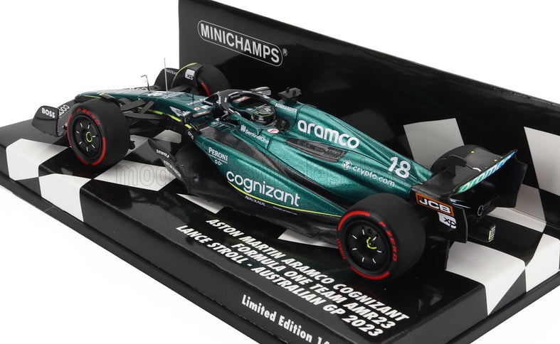 ASTON MARTIN | F1  AMR23 TEAM ARAMCO COGNIZANT N 18 AUSTRALIAN GP 2023 LANCE STROLL | GREEN