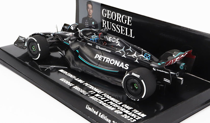 MERCEDES GP | F1 W14 TEAM MERCEDES-AMG PETRONAS FORMULA ONE N 63 AUSTRALIAN GP 2023 GEORGE RUSSELL | MATT BLACK