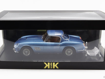 Ferrari 250GT California Spider With Hard-Top 1960 1:18 KK Scale svetlomodrá metalická