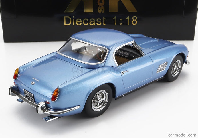 Ferrari 250GT California Spider With Hard-Top 1960 1:18 KK Scale svetlomodrá metalická