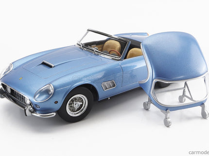 Ferrari 250GT California Spider With Hard-Top 1960 1:18 KK Scale svetlomodrá metalická
