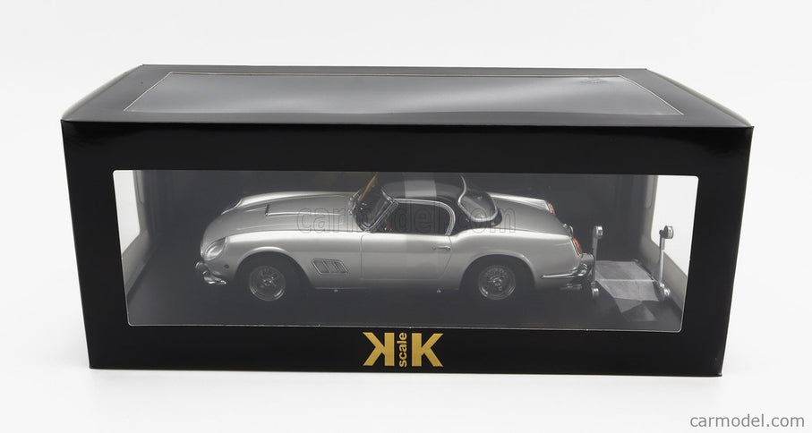Ferrari 250GT California Spider With Hard-Top 1960 1:18 KK Scale strieborná