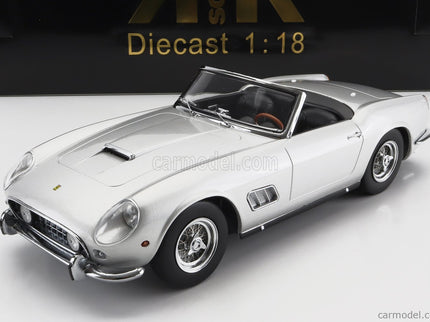 Ferrari 250GT California Spider With Hard-Top 1960 1:18 KK Scale strieborná