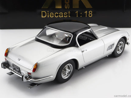 Ferrari 250GT California Spider With Hard-Top 1960 1:18 KK Scale strieborná