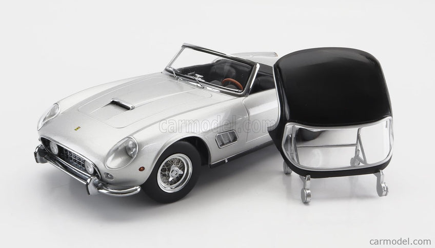 Ferrari 250GT California Spider With Hard-Top 1960 1:18 KK Scale strieborná