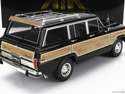 Jeep Grand Wagoneer 1989 1:18 KK Scale čierna Wood