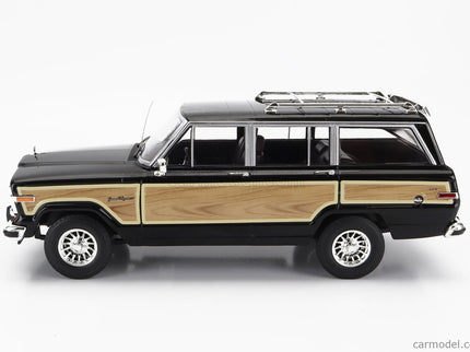Jeep Grand Wagoneer 1989 1:18 KK Scale čierna Wood