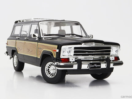 Jeep Grand Wagoneer 1989 1:18 KK Scale čierna Wood