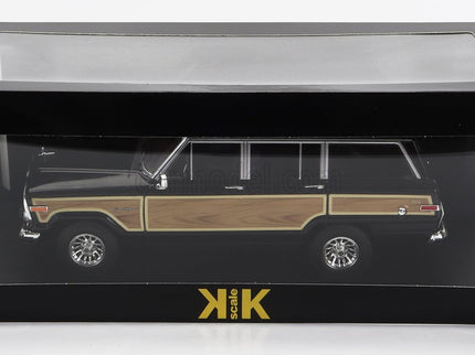 Jeep Grand Wagoneer 1989 1:18 KK Scale čierna Wood