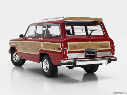 Jeep Grand Wagoneer 1989 1:18 KK Scale červená Wood