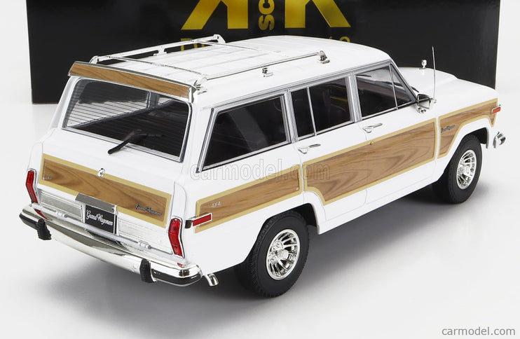 Jeep Grand Wagoneer 1989 1:18 KK Scale biela Wood
