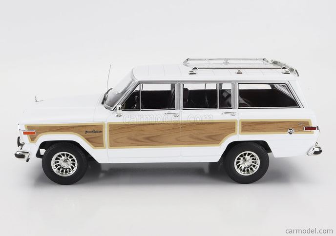 Jeep Grand Wagoneer 1989 1:18 KK Scale biela Wood