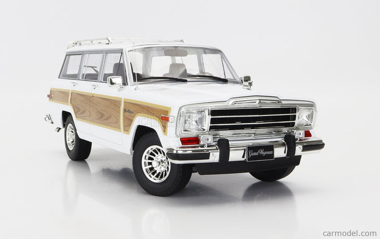 Jeep Grand Wagoneer 1989 1:18 KK Scale biela Wood