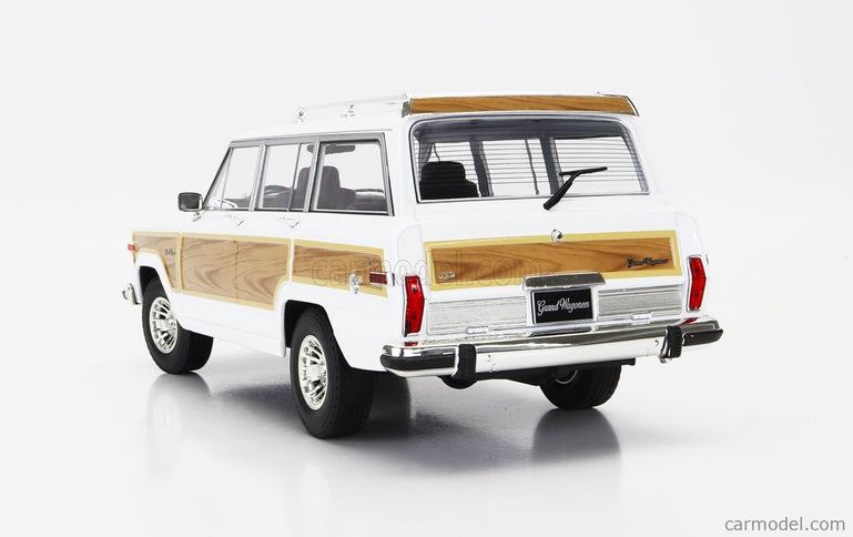 Jeep Grand Wagoneer 1989 1:18 KK Scale biela Wood