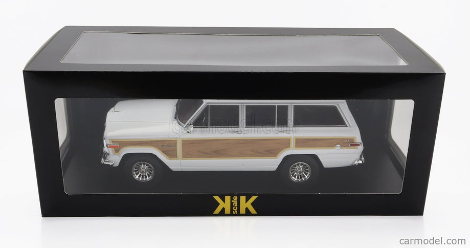 Jeep Grand Wagoneer 1989 1:18 KK Scale biela Wood