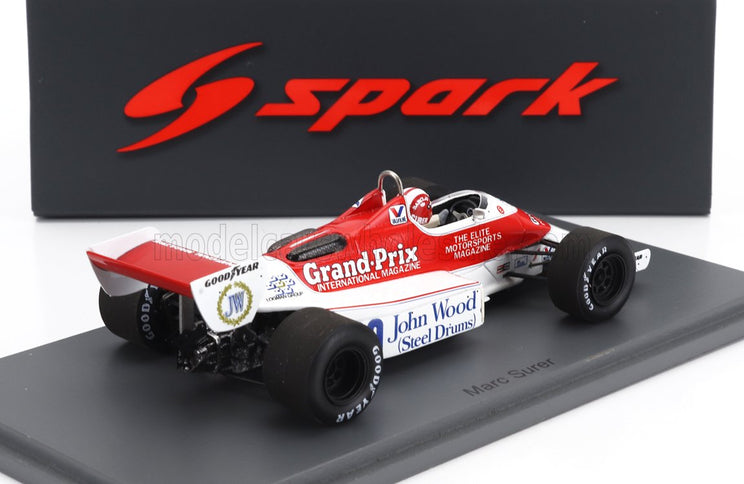 ARROWS | F1  A6 N 29 ENGLISH GP 1983 MARC SURER | WHITE RED