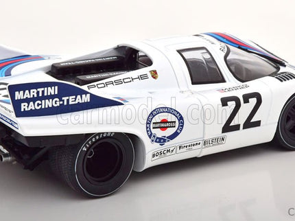 Porsche 917K 4.9L Team Martini Racing N°22 Víťaz 24h Le Mans 1971 Helmut Marko - Gijs Van Lennep 1:18 KK Scale biela modrá