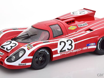 Porsche 917K 4.9L Team Salzburg N°23 Víťaz 24h Le Mans 1970 Hans Herrmann - Richard Attwood 1:18 KK Scale červená biela