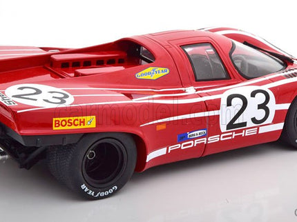 Porsche 917K 4.9L Team Salzburg N°23 Víťaz 24h Le Mans 1970 Hans Herrmann - Richard Attwood 1:18 KK Scale červená biela