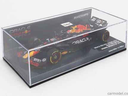 1/43 MINICHAMPS - RED BULL - F1 RB19 TEAM ORACLE RED BULL RACING N 1 WORLD CHAMPION WINNER MONACO GP 2023 MAX VERSTAPPEN