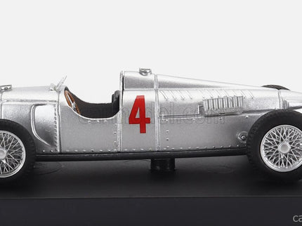 Auto Union F1 Tipo C N°4 Majster Sveta Nurburgring GP 1936 Bernd Rosemayer 1:43 Brumm strieborná
