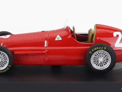 ALFA ROMEO F1 159 N°2 Majster Sveta Belgium GP Juan Manuel Fangio 1951 1:43 Brumm červená