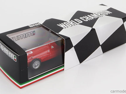 ALFA ROMEO F1 159 N°2 Majster Sveta Belgium GP Juan Manuel Fangio 1951 1:43 Brumm červená