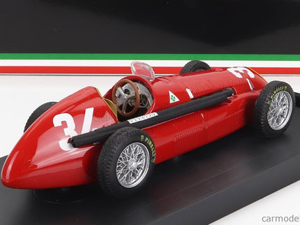 ALFA ROMEO F1 158 N°34 Víťaz Monaco GP 1950 Juan Manuel Fangio 1:43 Brumm červená