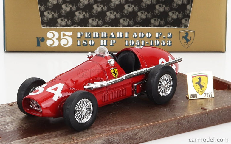 Ferrari F1 500F2 N°34 Majster Sveta 1952 Alberto Ascari - Brumm Win - Yes WE Can Cassazione 7 Luglio 2022 1:43 Brumm červená