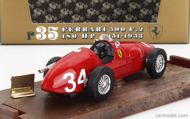 Ferrari F1 500F2 N°34 Majster Sveta 1952 Alberto Ascari - Brumm Win - Yes WE Can Cassazione 7 Luglio 2022 1:43 Brumm červená