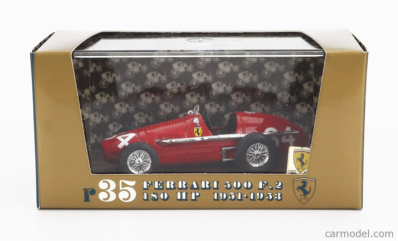 Ferrari F1 500F2 N°34 Majster Sveta 1952 Alberto Ascari - Brumm Win - Yes WE Can Cassazione 7 Luglio 2022 1:43 Brumm červená