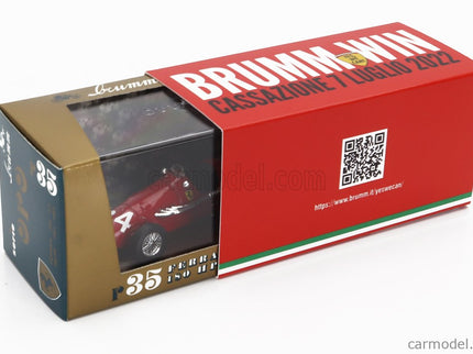 Ferrari F1 500F2 N°34 Majster Sveta 1952 Alberto Ascari - Brumm Win - Yes WE Can Cassazione 7 Luglio 2022 1:43 Brumm červená