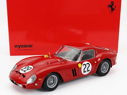 FERRARI | 250 GTO 3.0L V12 TEAM EQUIPE NATIONALE BELGE N 22 3rd 24h LE MANS 1962 L.DERNIER - ''BEURLYS'' J.BLATON | RED