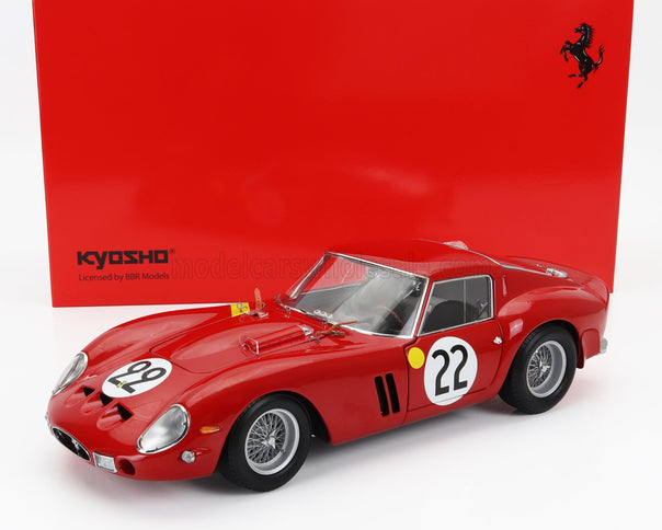FERRARI | 250 GTO 3.0L V12 TEAM EQUIPE NATIONALE BELGE N 22 3rd 24h LE MANS 1962 L.DERNIER - ''BEURLYS'' J.BLATON | RED