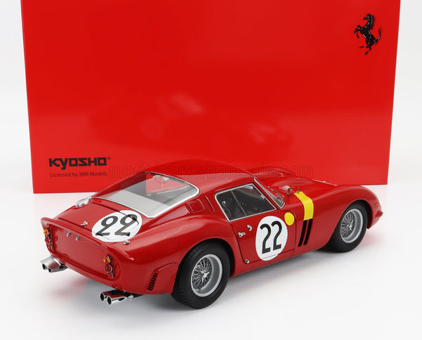 FERRARI | 250 GTO 3.0L V12 TEAM EQUIPE NATIONALE BELGE N 22 3rd 24h LE MANS 1962 L.DERNIER - ''BEURLYS'' J.BLATON | RED