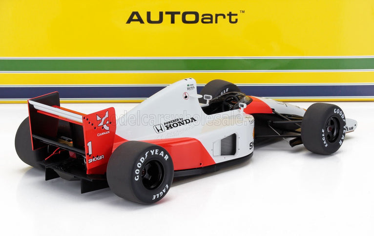 McLAREN | F1  MP4/6 HONDA N 1 WORLD CHAMPION 2nd JAPAN GP 1991 AYRTON SENNA | RED WHITE