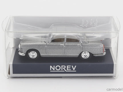 Peugeot 404 1968 1:87 Norev sivá metalická