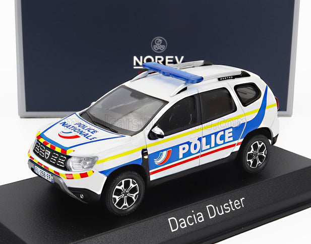DACIA | DUSTER POLICE NATIONALE 2021 | WHITE BLUE YELLOW
