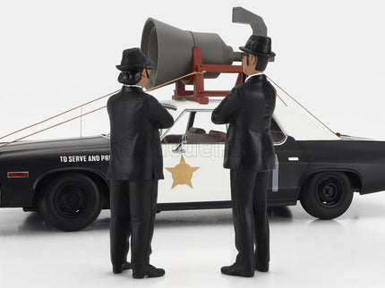 Figures Set 2X Jake A Elwood 1:18 KK Scale čierna biela