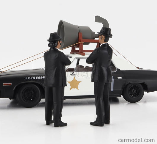 Figures Set 2X Jake A Elwood 1:18 KK Scale čierna biela