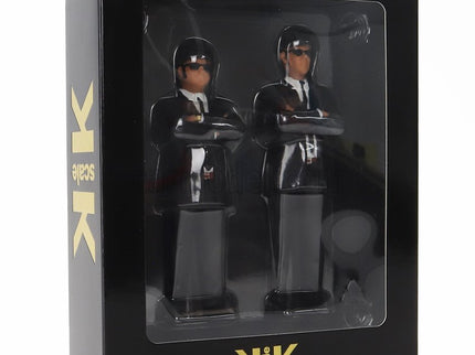 Figures Set 2X Jake A Elwood 1:18 KK Scale čierna biela