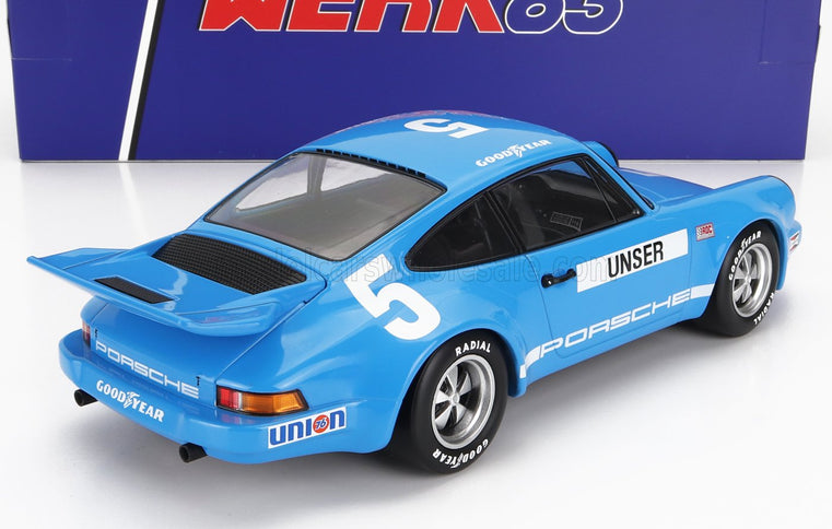 PORSCHE | 911 3.0 RSR CARRERA N 5 IROC DAYTONA 1974 BOBBY UNSER | BLUE