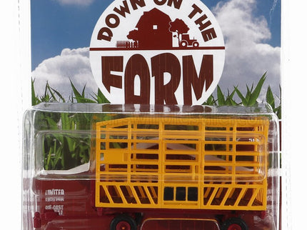 TRAILER | BALE THROW WAGON FOR TRACTOR | YELLOW