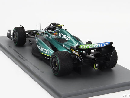 ASTON MARTIN F1 AMR23 Team Aramco Cognizant N°14 2. Miesto Monaco GP 2023 Fernando Alonso 1:18 Spark Model zelená