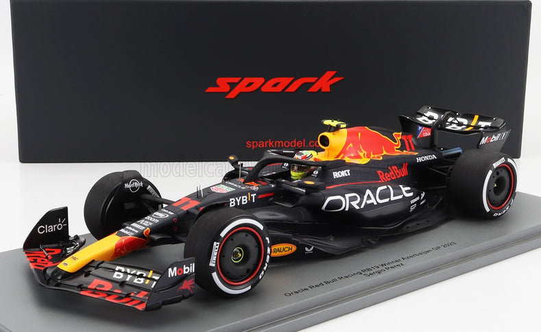 RED BULL | F1  RB19 TEAM ORACLE RED BULL RACING N 11 WINNER AZERBAIJAN GP 2023 SERGIO PEREZ | MATT BLUE
