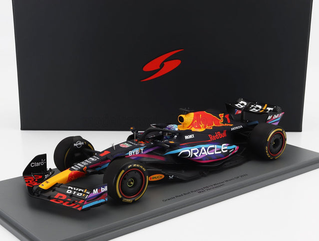 RED BULL | F1  RB19 TEAM ORACLE RED BULL RACING N 1 WORLD CHAMPION WINNER MIAMI GP 2023 MAX VERSTAPPEN | MATT BLUE