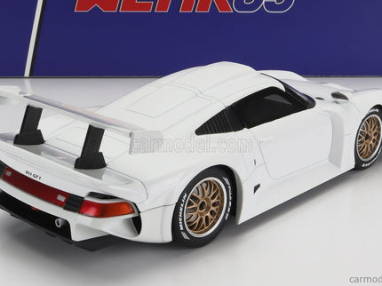 Porsche 911 GT1 Bez Dekorácií Version 1996 1:18 Werk83 biela