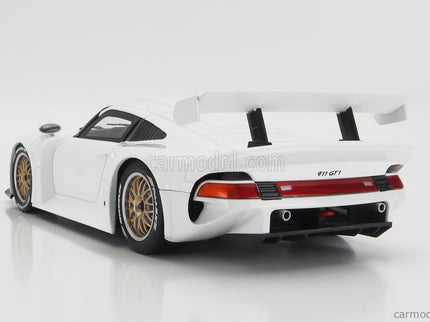 Porsche 911 GT1 Bez Dekorácií Version 1996 1:18 Werk83 biela