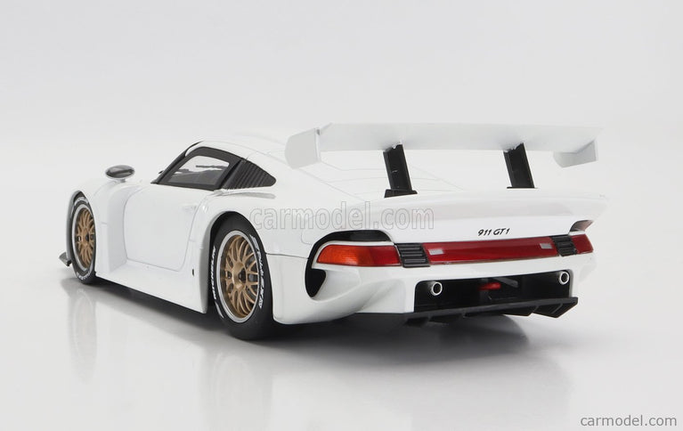 Porsche 911 GT1 Bez Dekorácií Version 1996 1:18 Werk83 biela